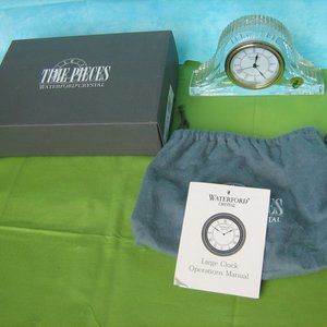 Waterford Lead Crystal Clock